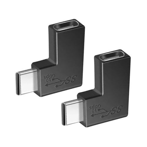 Type C Female to Male Adapter Elbow/Straight Connectors for Quick Data Transfer - Picture 6 of 13