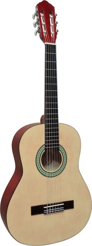SCHNÄPPCHEN ZUM SCHULSTART 3/4 KONZERTGITARRE NATUR NYLONSAITEN CLASSIC GITARRE