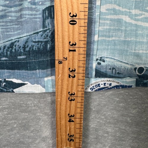 Reyn Spooner Shirt XXL Blue 75th Anniversary End WWII Victory Pacific Hawaiian - Picture 6 of 8