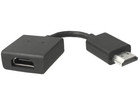 Convertitore Adattatore Da HDMI Femmina a Maschio Con Cavo Flessibile