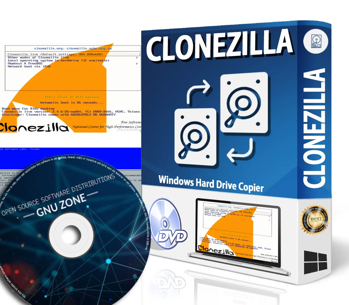 Clonezilla 2022 Live DVD | Clone And Copy Your Hard Drive | EBay