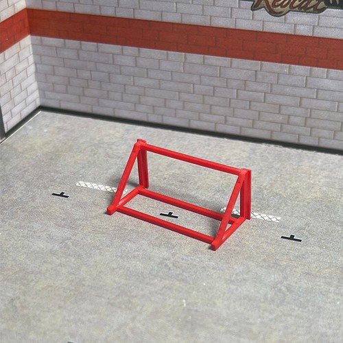 1:64 Wall Mounted Tire Rack Tire Display Stand Car Model Scene Props Accessories - Picture 4 of 11