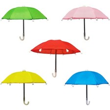Miniature Doll Umbrellas 1:6 Scale Adjustable Pretend Play Toy Home Decoration