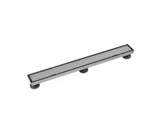 Designline 28 in. Linear Shower Drain Tile-in Grate in Stainless Steel
