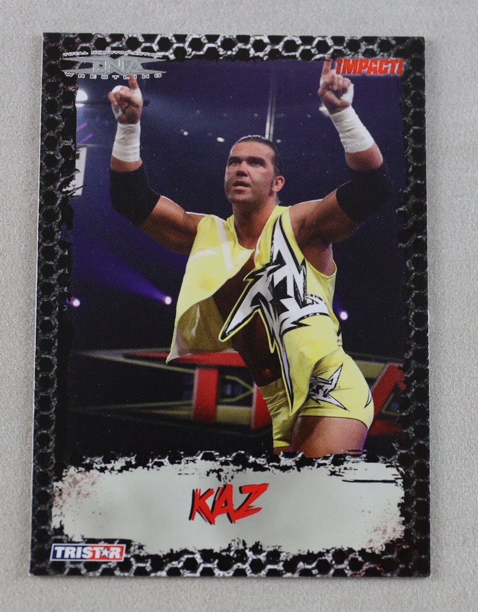 Frankie Kazarian Kaz TNA Pro Wrestling Trading Card Wrestle Impact