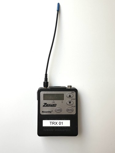 Zaxcom TRXLA2 (TRXLA2.5) Wide Band Transmitter w/ Internal Recording