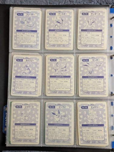 Pokemon Top Sun Holo Japonés Juego Completo de 16 Cartas Topsun Charizard JAPÓN - Imagen 4 de 4