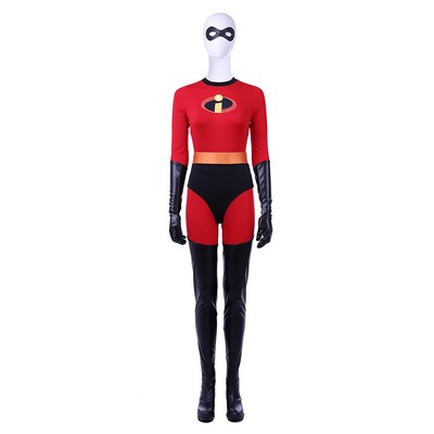 New The Incredibles 2 Elastigirl Helen Parr Cosplay Costume Halloween full suit