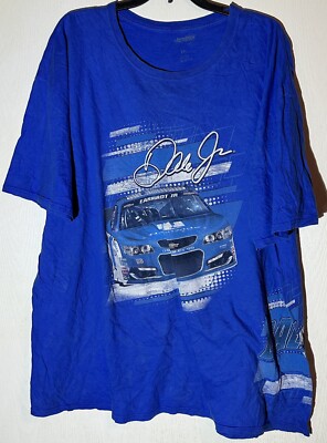 Blue Hendrick Race All Over Dale Earnhardt Jr. #88 Nationwide 2XL T Shirt