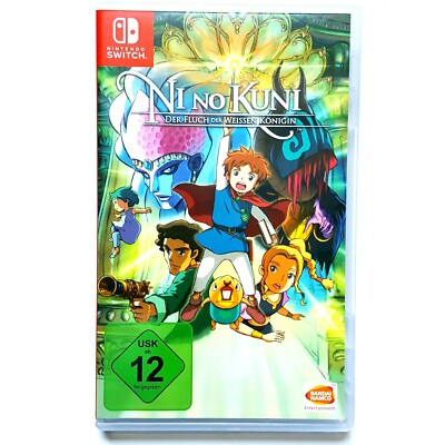 Ni No Kuni Der Fluch der Weißen Königin in OVP Spiel für Nintendo Switch