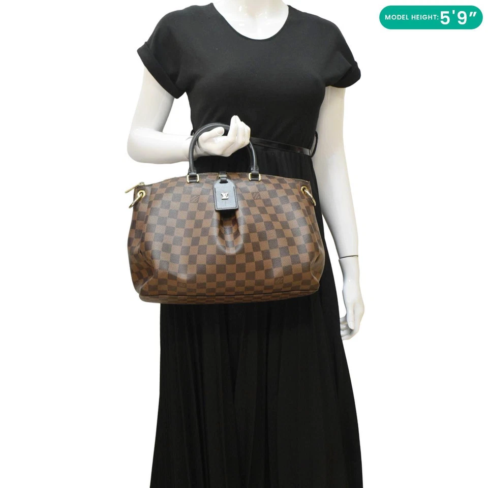 LOUIS VUITTON Odeon MM Damier Ebene Shoulder Bag Black - Image 2 of 4