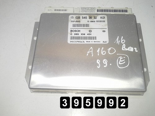 1999 MERCEDES A CLASS STEUERGERAT ABS-STEUERUNGSMODUL 1600B 0265453632