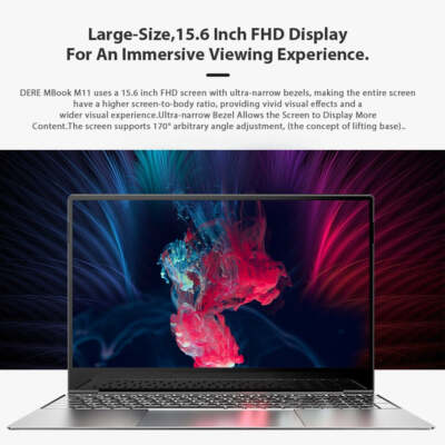 Microsoft Windows 10 Laptop/Notebook 15.6 Intel Celeron 12GB RAM 512 SSD 1920*10