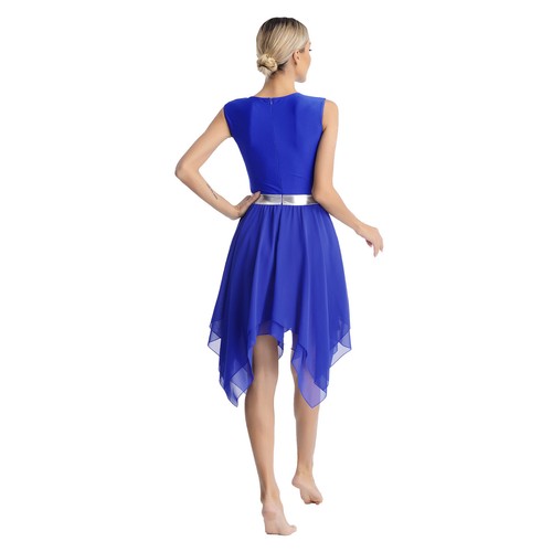 Damen Tanzkleidung Kirche Outfit Tanzkleid Gottesdienst Gewand Chor Kleider des Geistes - Bild 12 von 106