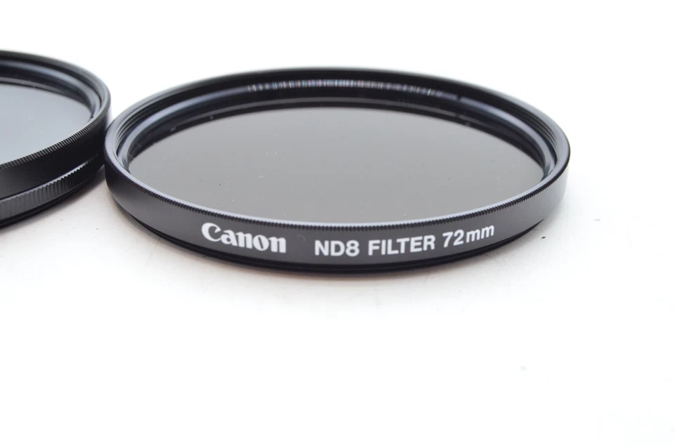 Canon Circular PL Filter 72mm + ND8 Filter 72mm In Leather Case - Image 4 of 4