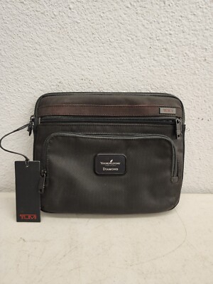 TUMI Black Zip up Protective Tablet Case Surface Pro Size 8''×10''×0.5'' ️ Read