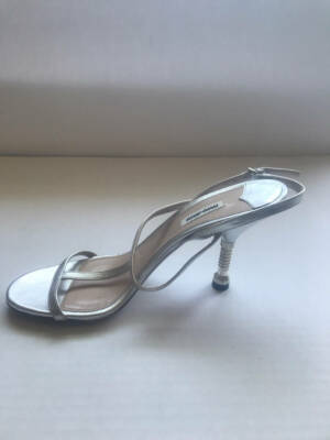 靴 S/S2000 Miu Miu Strap Leather Heels 37 Miu Miu × Prada × Vintage Miu Miu Shoes SS2000 Mules Heels