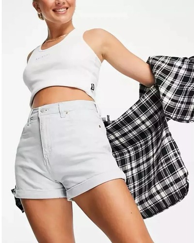 Levi's A-Line Mom Jean Shorts Waste Not 