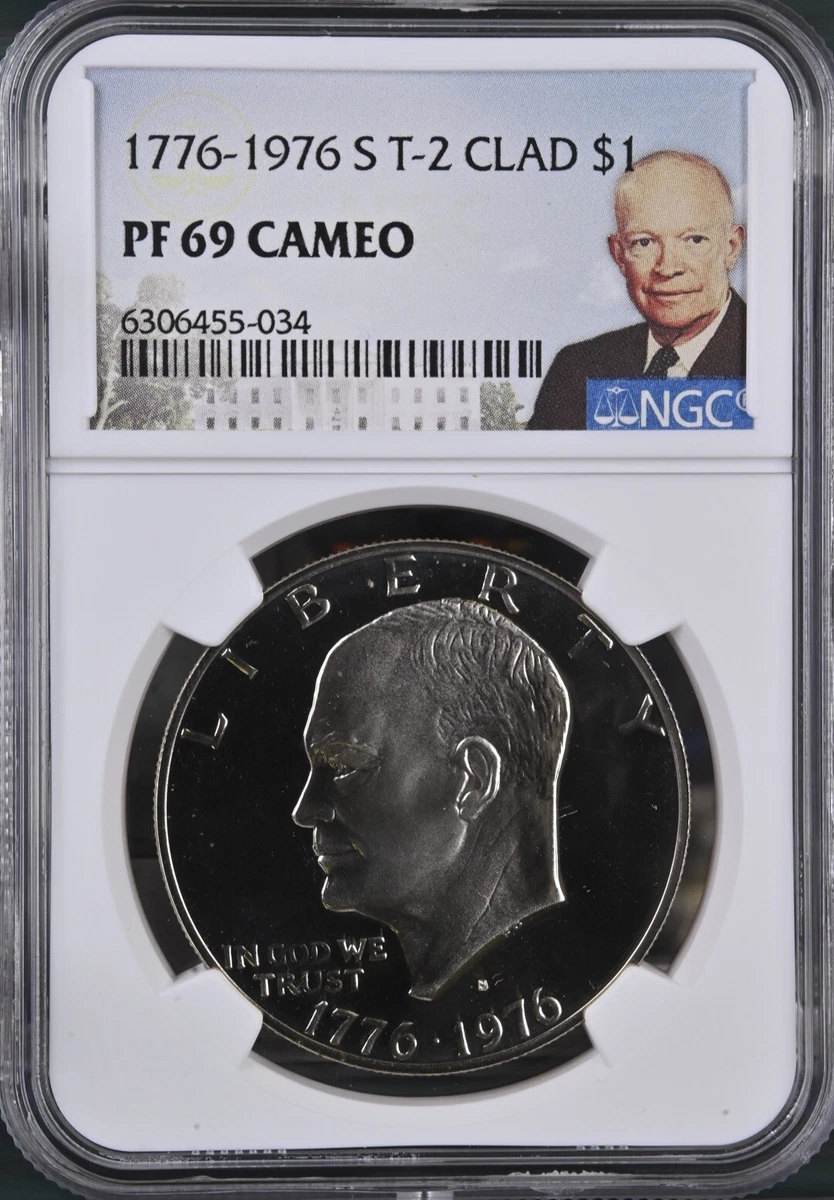 PR 69 Graded 1976 Eisenhower Dollars (1971-1978) for sale | eBay