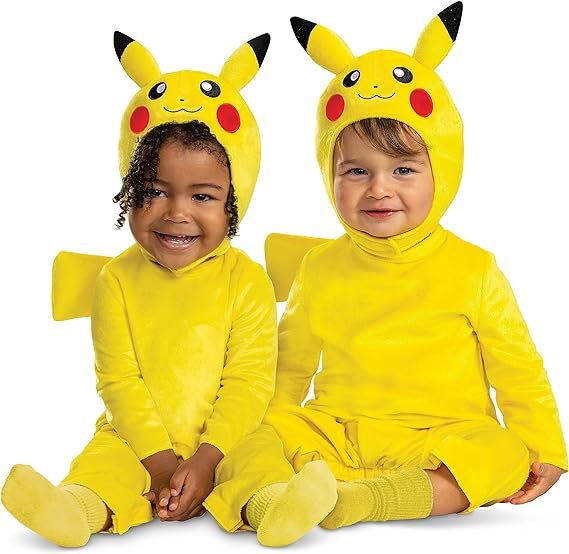 Disguise Pikachu Classic Jumpsuit – Echtes Pikachu-Kostüm Zum Anziehen