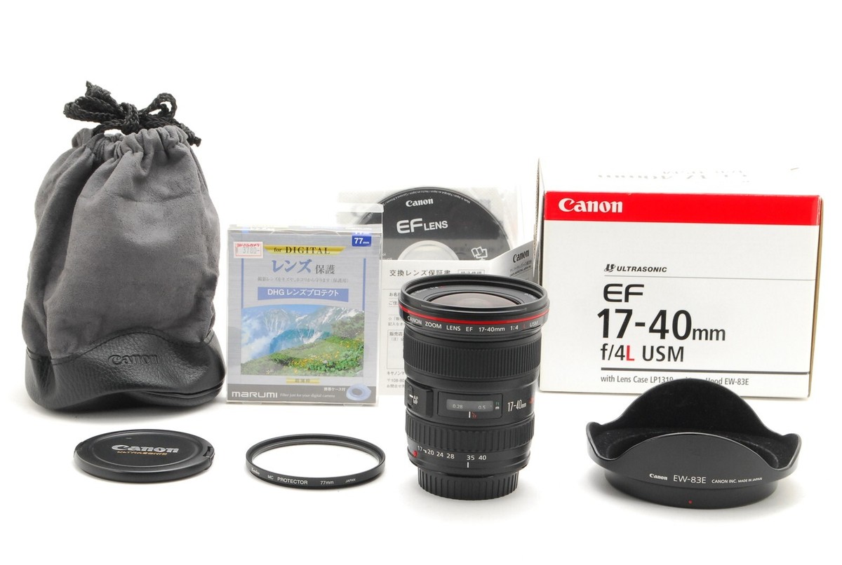 Canon EF 17-40mm f/4 L USM AF Wide Angle Lens from Japan #328