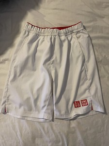 federer uniqlo shorts