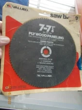 NOS Vermont American 7-7-1/4" Hard Tooth Saw Blade BC-745 Plywood / Paneling