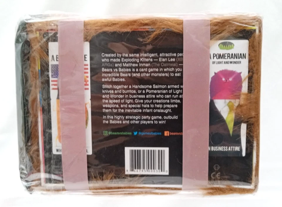 Exploding Kittens Bears vs Babies Core Deck Card Game & Expansion Pack - Image 2 of 3