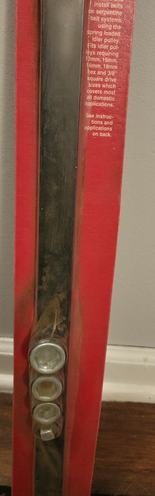 Lisle 57600 Serpentine Belt Tool eBay