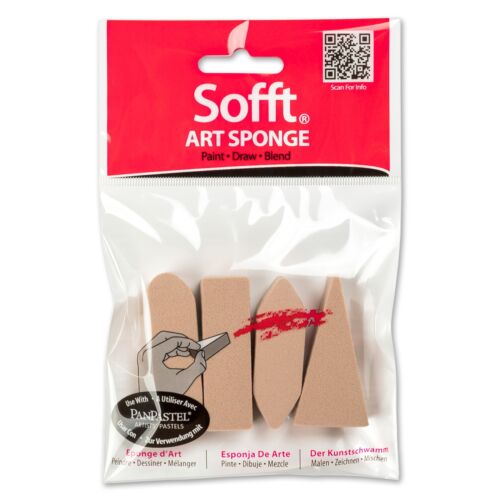 Éponges art sofft PanPastel 4/pkg assorties, PP61100