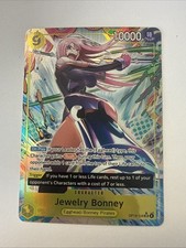 Bandai Jewelry Bonney OP13-108 SR Alternate Art Foil Carrying on His Will