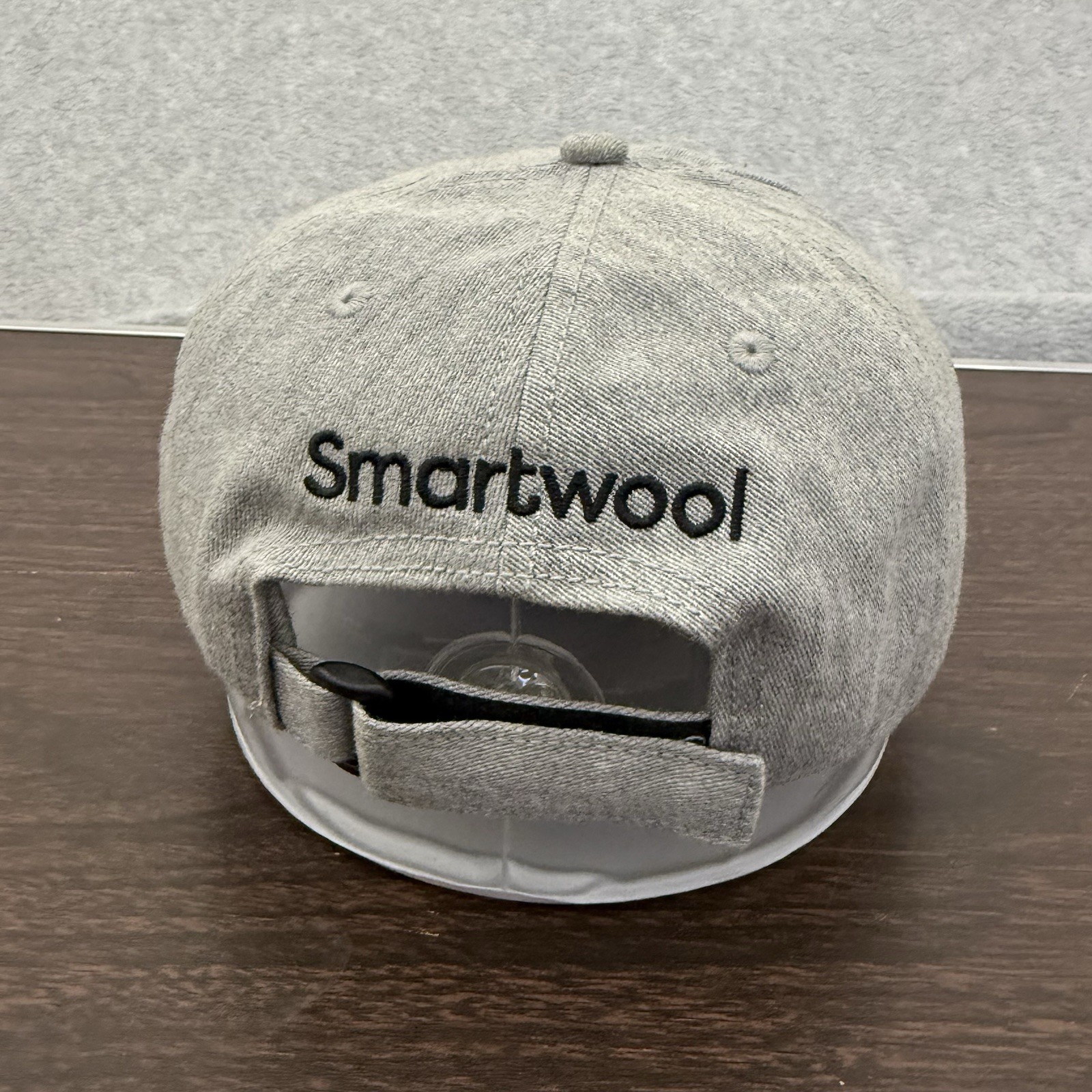 Smartwool Hat Cap Strapback Grey Adjustable OSFM … - image 3