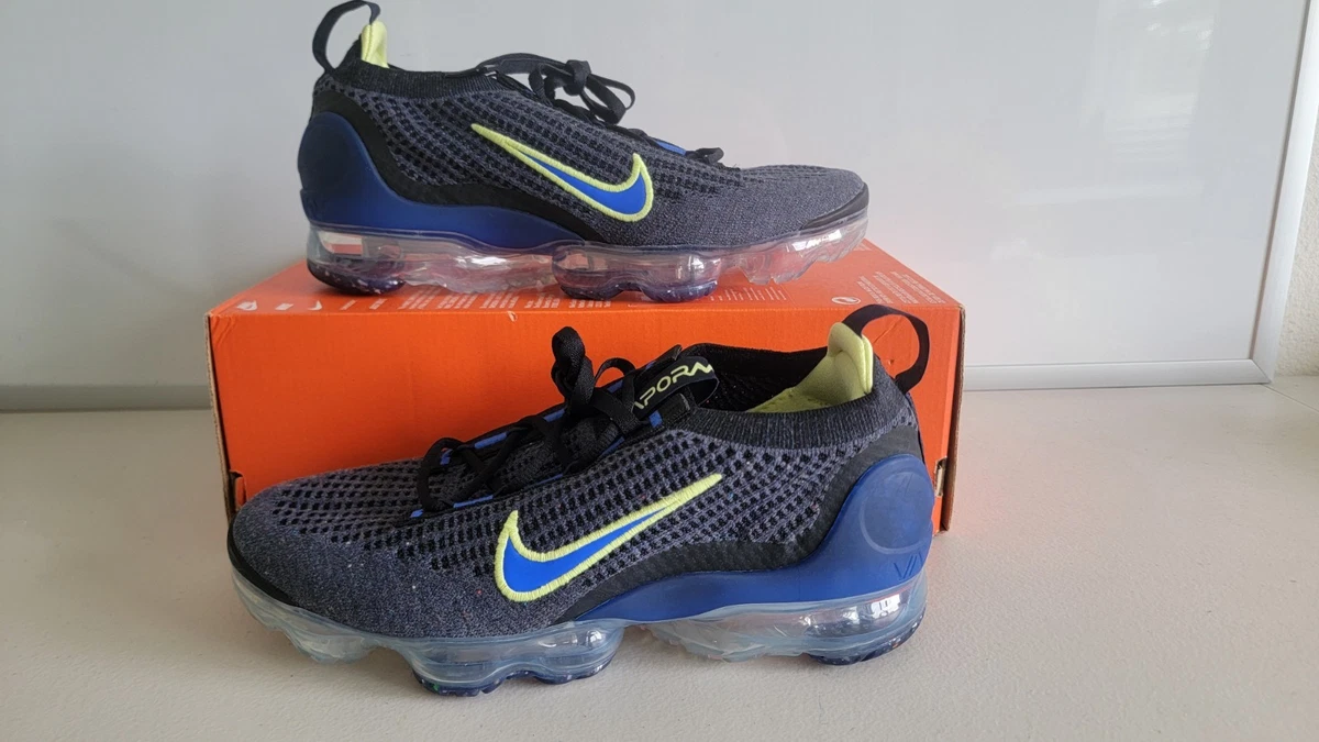 Nike Air Vapormax 2021 Flyknit Obsidian Light Lemon Twist | eBay display picture 1