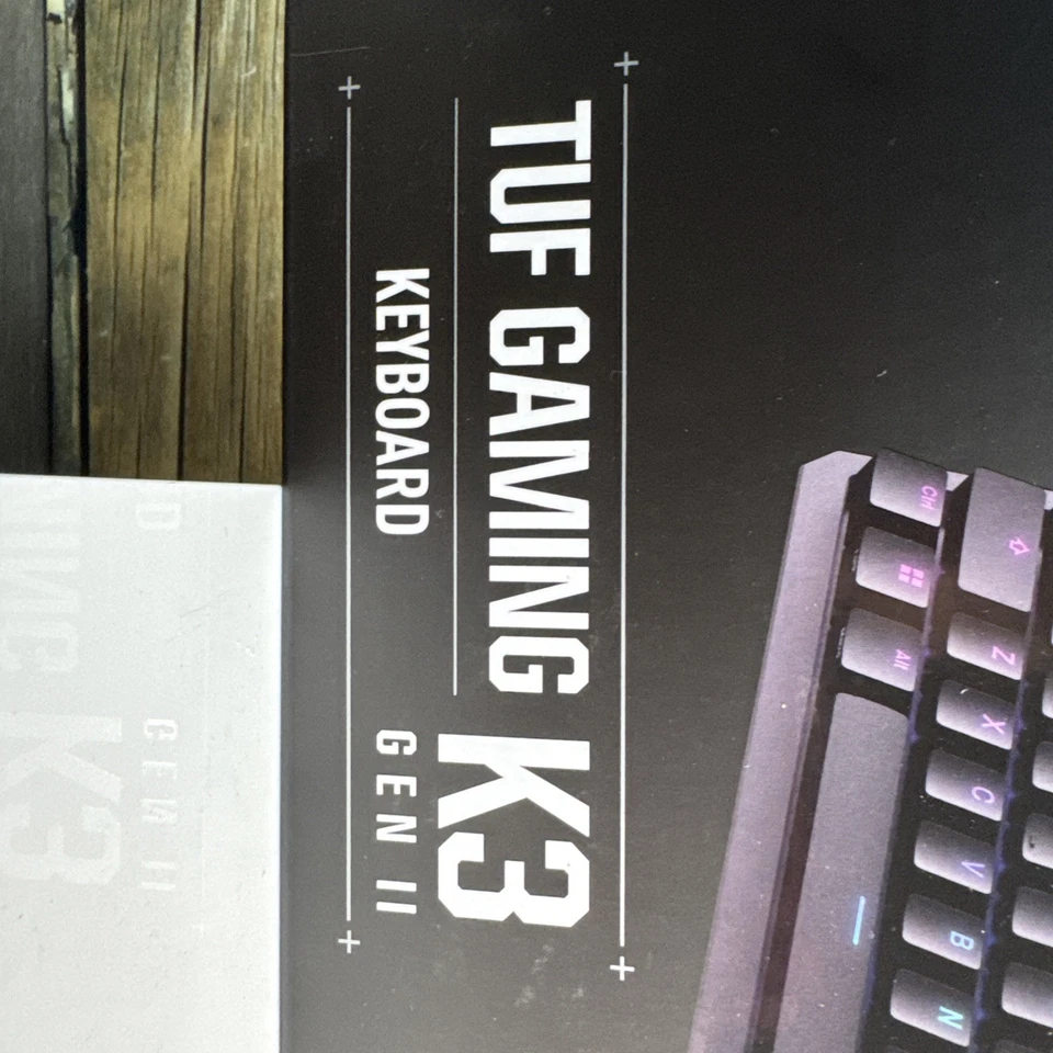 ASUS TUF Gaming K3 Gen II Optical-Mechanical RGB Keyboard - Image 2 of 4