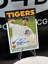 2021 Topps - 1986 Topps Baseball Autographs Beau Burrows #86A-BBU (AU, RC)