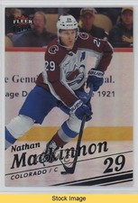 2025-26 Upper Deck Fleer Ultra SP Rainbow Foil Nathan MacKinnon #102 READ