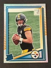 2025 Donruss No Name Silver Holo Will Howard Rated RC Pittsburgh Steelers 309