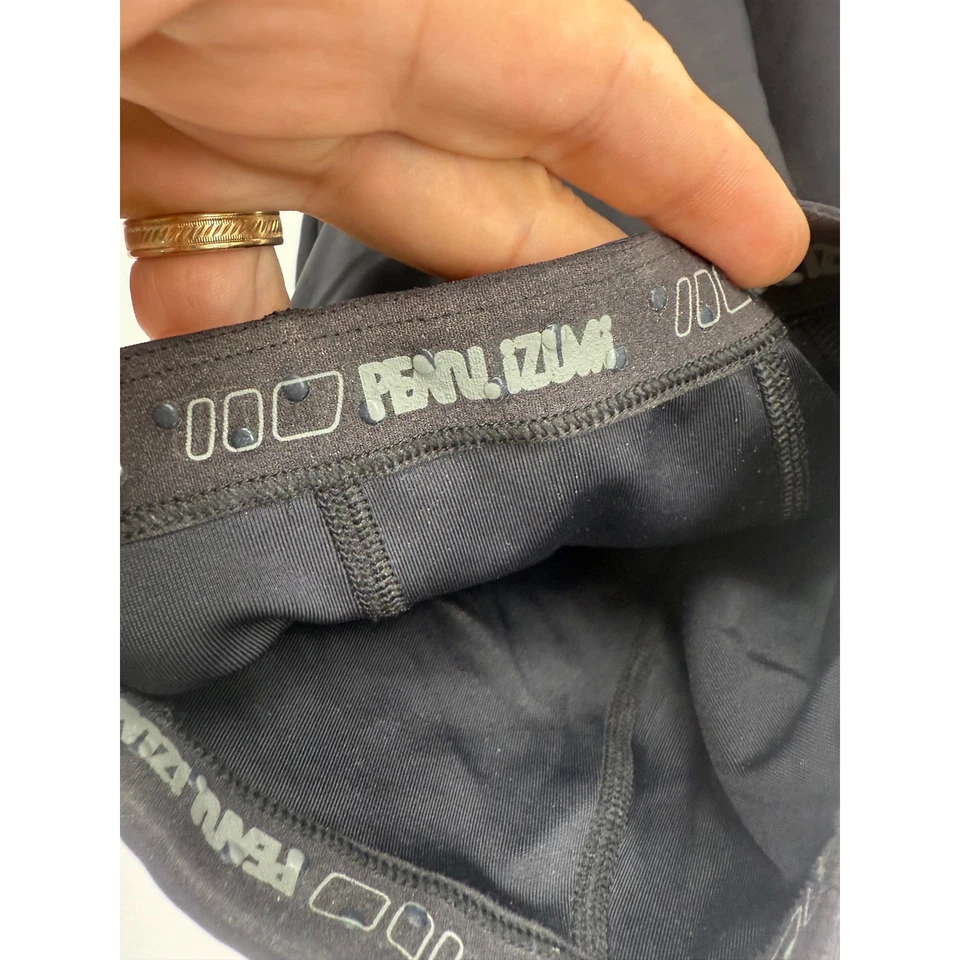 Pantalones Cortos de Ciclismo Pearl Izumi Select Series Para Hombre Acolchados Gamuza Negros Grandes Foto 3 de 4