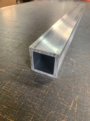 2'' x x 3/16'' Wall Aluminum Square Tube, 6061 2 inches x 2 inches, 