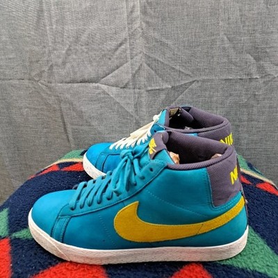 %Nike SB Blazer Premium Blue Aquamarine Men Size 11 314070 A6