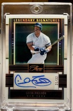 2024 Panini Tres y Dos - Firmas Legendarias Cecil Fielder #LEG-CF/32 (AU)