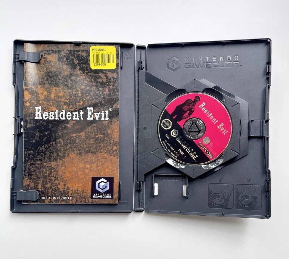 Resident Evil (Nintendo GameCube, 2002) PAL – 2 Disc – Complete CIB VGC Tested - Image 4 of 4