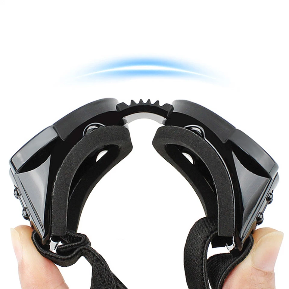 Очки солнцезащитные для домашних животных собак прозрачные линзы защита глаз от ультрафиолета для маленьких средних пород - Изображение 3 из 4