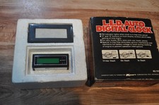 K-mart L.e.d. Automotive Digital Clock New In Open Box Vintage K-mart L.e.d. Automotive Digital Clock New In Open Box Vintage