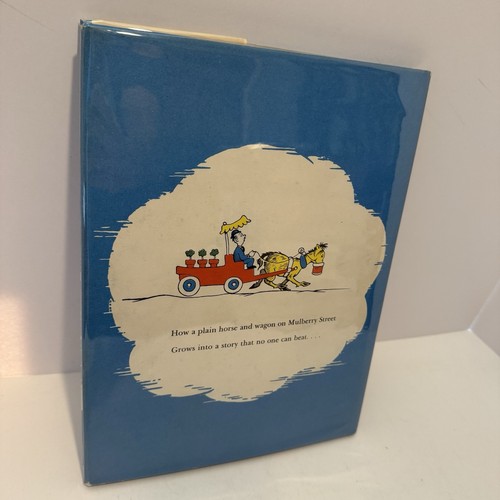 1937 Dr Seuss And To Think That I Saw It On Mulberry Street - VINTAGE HC VG DJ - Picture 2 of 13