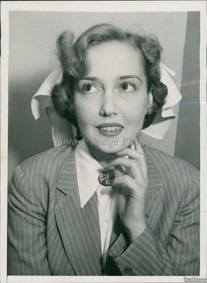 1941 Pauline Haddon Named As Having Most Perfect Eyes At Expo Event Photo 6x8
