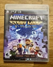 Minecraft: Story Mode - Season Pass Disc (PlayStation 3, 2015) Tested