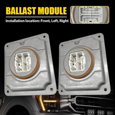 2X LED Headlight Control Module Ballast FOR Ford F150 F250 350 2020-2022