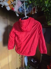 Old Navy Boys Red Hooded Fleece-Lined Jacket Size M 8