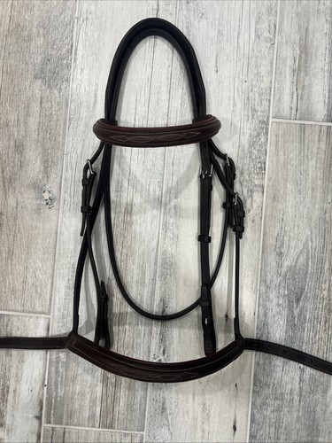 CWD Bridle, Size 2, Padded, Fancy Stitched And Raised. With Or Without A Flash.